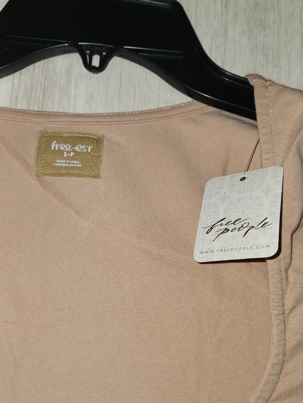 Free People Dusty Rose Scoop Neck Dress - Picture 2 of 4